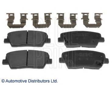 BLUE PRINT adg042126 -  Комплект тормозных колодок, дисковый тормоз